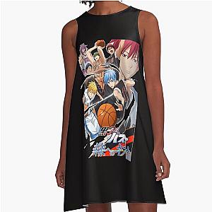 Kuroko's Basketball Manga Anime Cartoon A-Line Dress