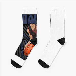 Adaptive Defeat Meets Victory Kuroko No Basket Daiki Aomine Retro Wave Socks