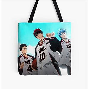 Kuroko's Basketball Team All Over Print Tote Bag