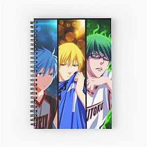 Kuroko No Basket Taiga Kagami vs the Generation of Miracles Spiral Notebook