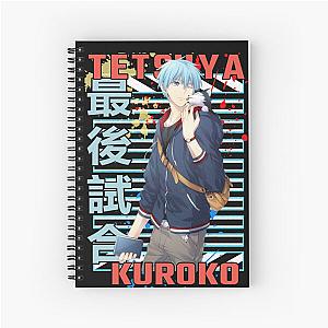 Tetsuya Kuroko Kuroko's Basketball Urban Anime Design  Spiral Notebook