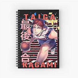 Taiga Kagami Kuroko's Basketball Urban Anime Design  Spiral Notebook