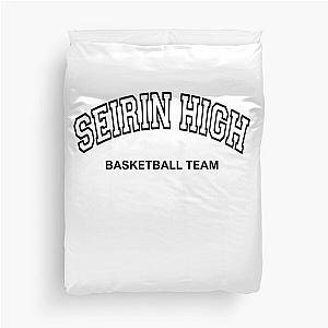 Seirin High Crewneck, Kuroko's Basketball, Tetsuya Kuroko, Tetsuya Kuroko Merch, Taiga Kagami Merch Duvet Cover