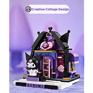 Kuromi Cartoon Sanrio Building Blocks Toys