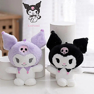 Kuromi Anime Sanrio Cute Doll Keychain