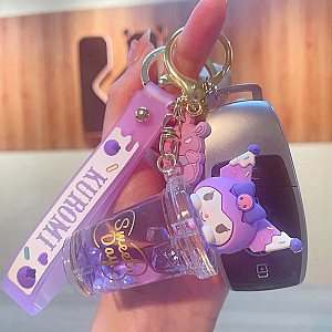 Kuromi Sanrio Anime Surroundings Four Stars Series Keychains