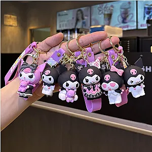 Kuromi Cartoon Figure Toy Personality Keychain