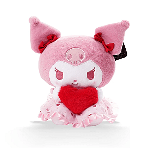 20cm Pink Kuromi Red Heart Love Series Stuffed Toy Plush