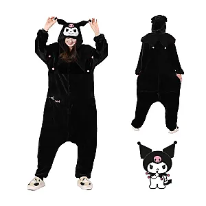 Kuromi Halloween Cartoon Onesies Cosplay Costume