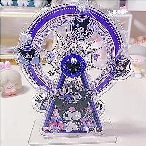 Kuromi Cute Ferris Wheel Creative Acrylic Rotatable Desktop Ornament