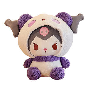 25-90 cm Purple Kuromi Panda Transformation Doll Plush