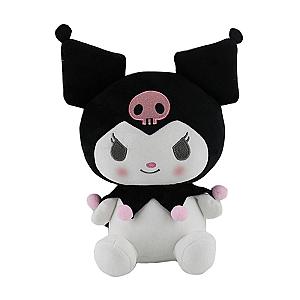 25cm Black and White Kuromi Little Devil Toys Plush