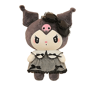 35-60 cm Black and White Kuromi Dark Gothic Style Toy Plush