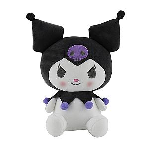 20-25 cm Black and White Kuromi Soft Toy Plush