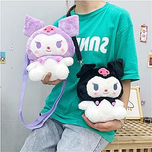 Kuromi Plush Toys Backpack