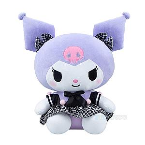 23-30 cm Purple and Black Kuromi Cartoon Doll Plush