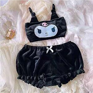 Kuromi Little Devil Underwear Bra