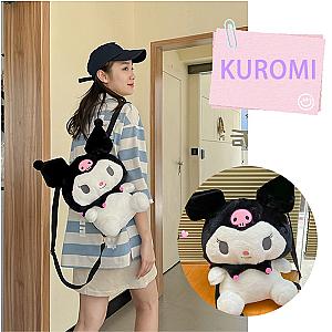 Kuromi Plush Dolls Large Capacity Backpacks