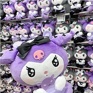 Kuromi Plush Fashion Doll Magic Lolita Keychain