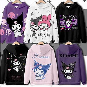 Kuromi Japanese Style Hooded Sweater