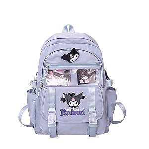 Kuromi Large Capacity School Bag