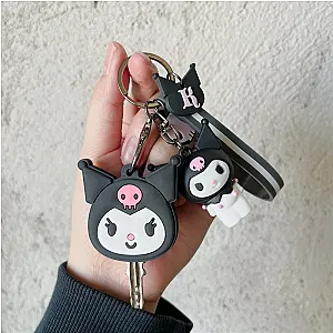 Kuromi Key Cover Cartoon Key Chain