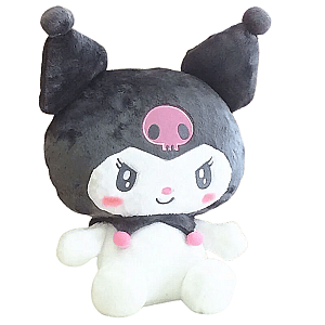 36 cm Black and White Kuromi Little Devil Plush