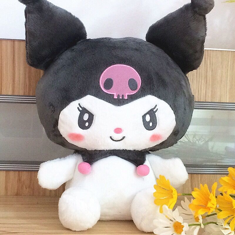 36 cm Black and White Kuromi Little Devil Plush | Kuromi Plush Shop ...