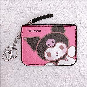 Kuromi Card Wallet Keychain