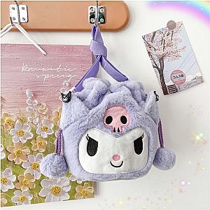 Kuromi Plush Stuffed Backpacks for Girls