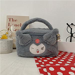 Kuromi Plush Cosmetic Bag