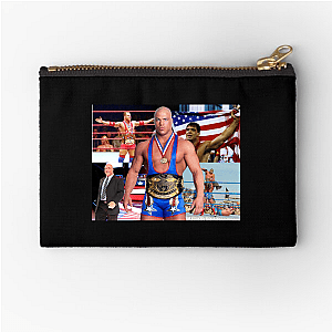 Angle Brings Intensity Kurt Angle Zipper Pouches