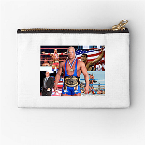 Angle Brings Intensity Kurt Angle Zipper Pouches