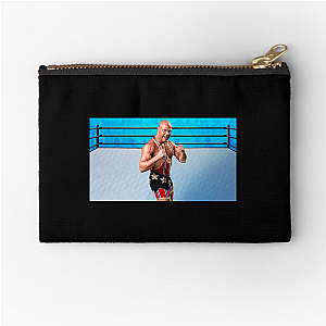 Kurt Is the Blueprint Kurt Angle Zipper Pouches