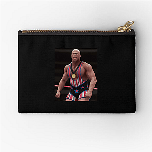 Broken Necks, Not Spirits Kurt Angle Zipper Pouches