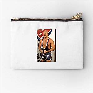 Olympic Gold Vibes Kurt Angle Zipper Pouches