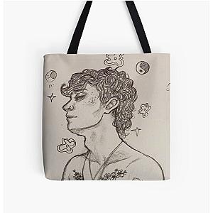 Kurtis Conner Bags - Pencil Arts Kurtis All Over Print Tote Bag RB2403