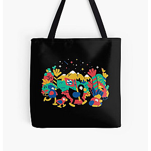 Kurzgesagt Merch Duck Friends All Over Print Tote Bag RB0111