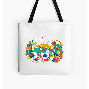 Kurzgesagt Merch Duck And Friends All Over Print Tote Bag RB0111