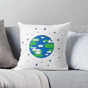 Kurzgesagt Merch Earth Throw Pillow RB0111