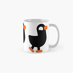 Kurzgesagt fan Duck bird Black Classic Mug RB0111