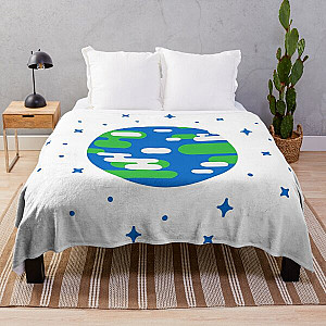 Kurzgesagt Merch Earth Throw Blanket RB0111