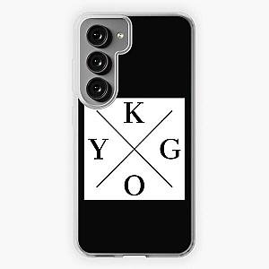 Kygo DJ Square Logo (White)   Samsung Galaxy Soft Case