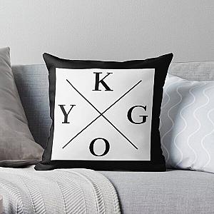 Kygo DJ Square Logo (White) Throw Pillow