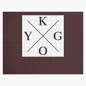 Kygo DJ Square Logo (White)   Jigsaw Puzzle