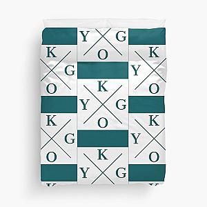 Kygo DJ Square Logo (White)   Duvet Cover