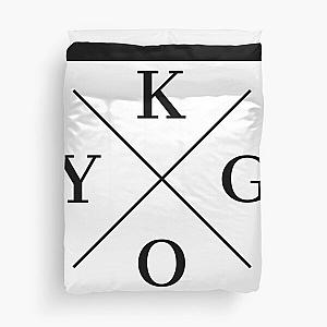 Kygo DJ Square Logo (White) Duvet Cover