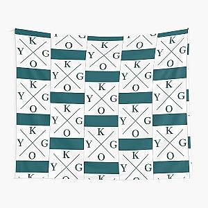 Kygo DJ Square Logo (White)   Tapestry