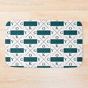 Kygo DJ Square Logo (White)   Bath Mat