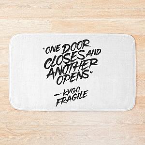 Kygo Lyrics T-Shirt | Kygo Fragile Lyrics Bath Mat